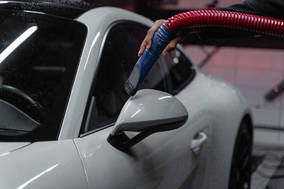 Preparing Your Vehicle for a Thorough Clean